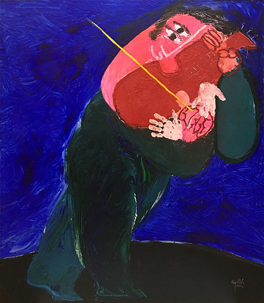 【中文】紅色小提琴 【原文】VIOLIN ROJO 【尺寸】150X130cm